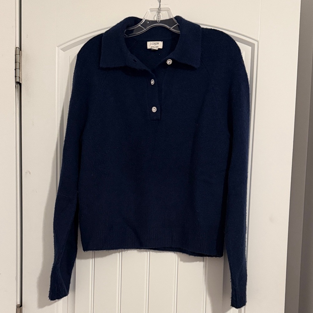 J. Crew Factory Navy Sweater